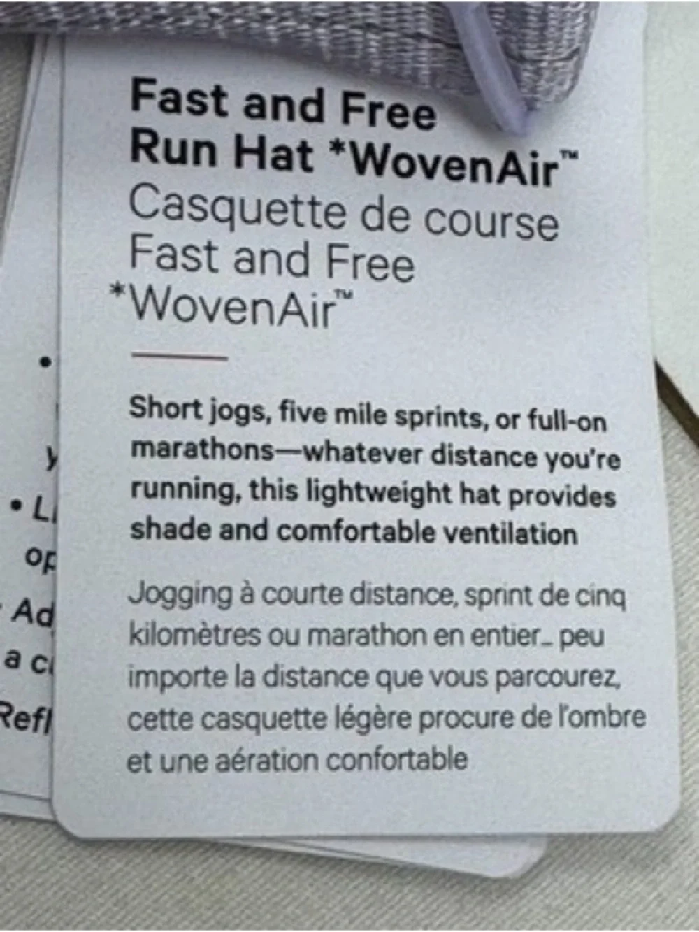 lululemon athletica Lavender Adjustable Brim Hat